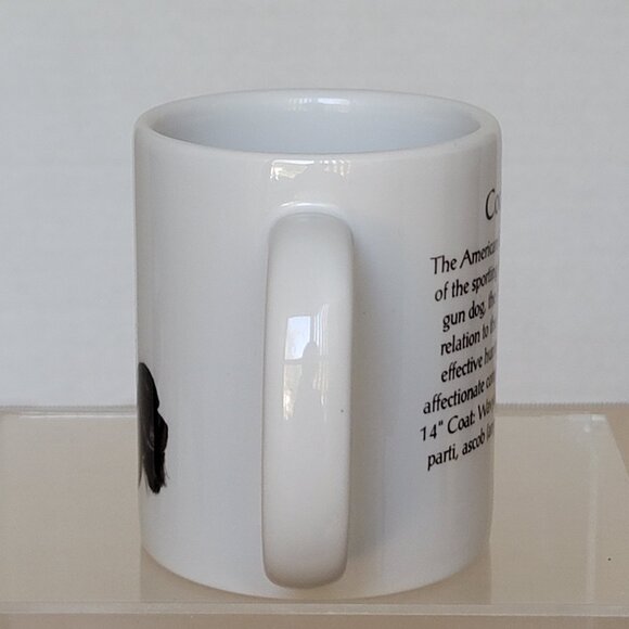 Vintage Laura Rogers Inc. USA 1995 Cocker Spaniels Dog Ceramic Coffee Mug - Picture 2 of 12